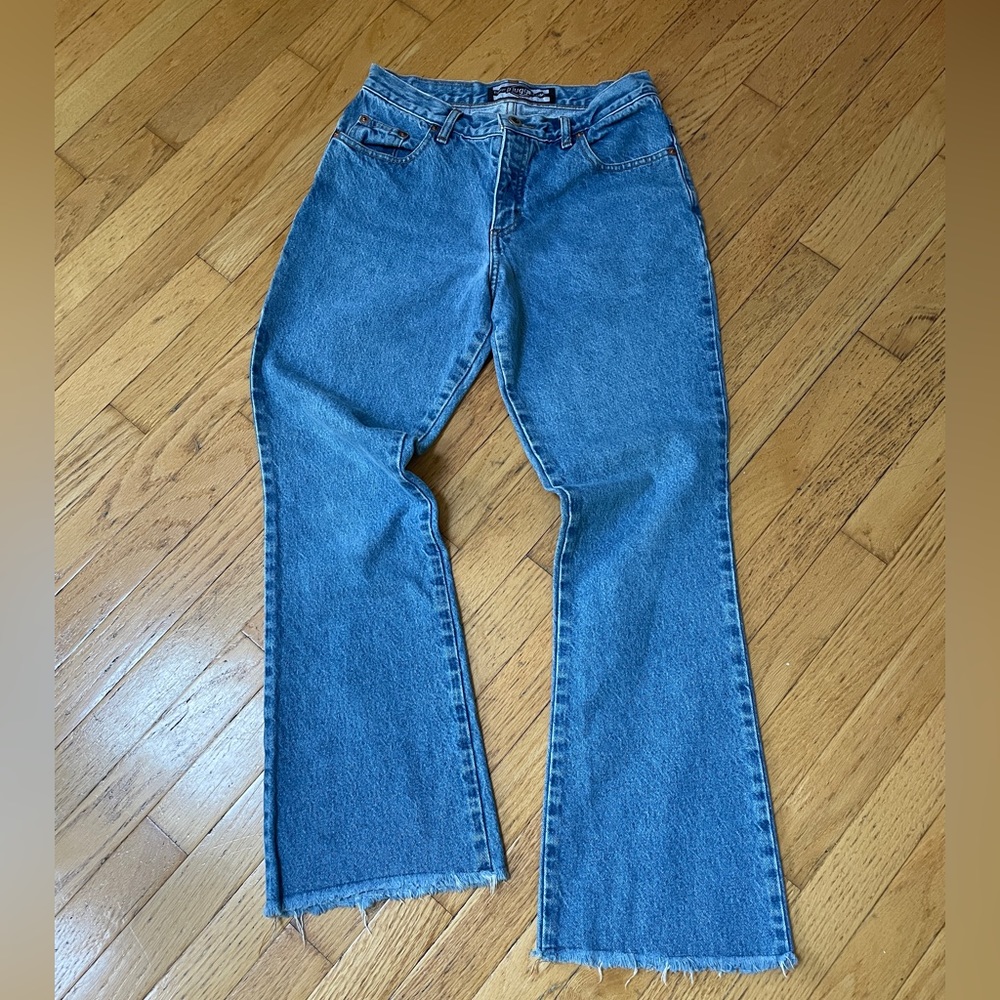 Women's Plugg Voltage Clothing Vintage Flare Denim Jeans. Juniors